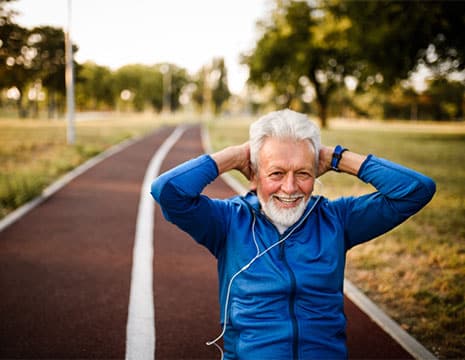 Older Man Exercising After Visiting A Pain Management Clinic near Oakland County MI