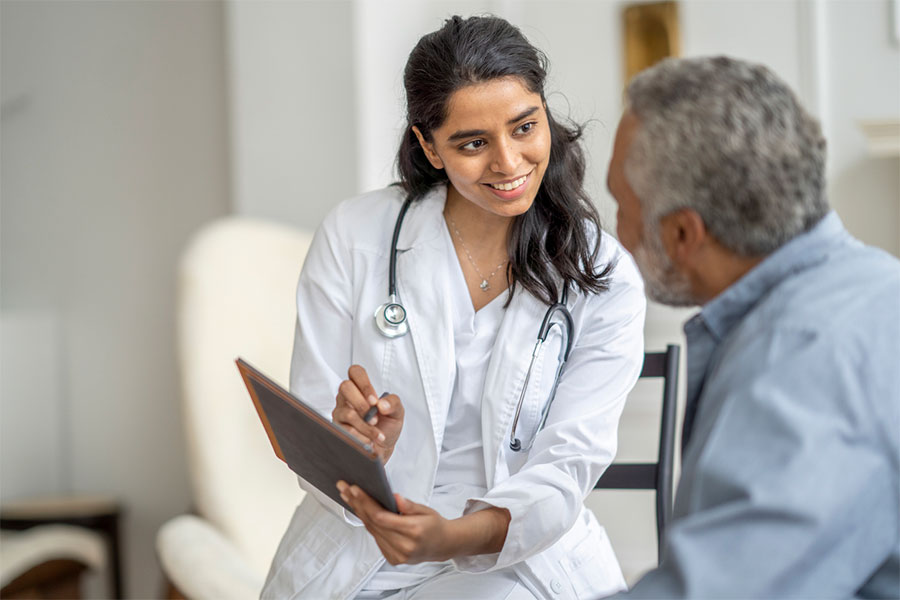 Doctor with Patient