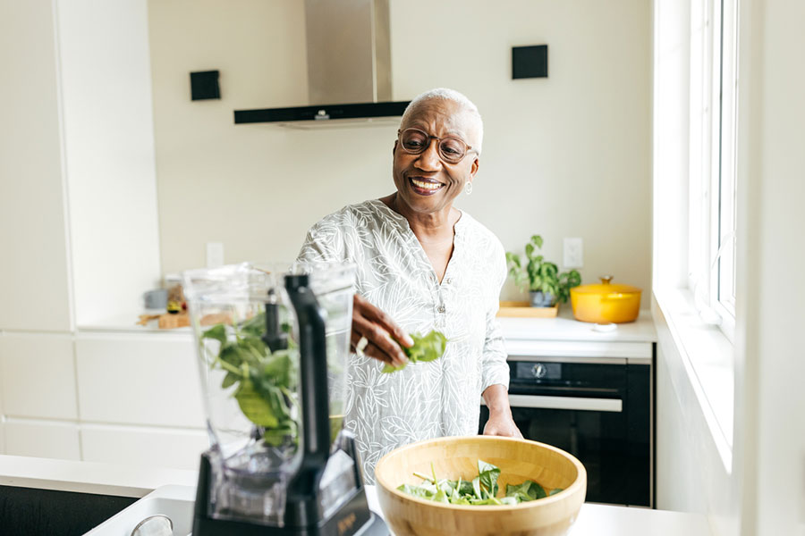 Woman Juicing