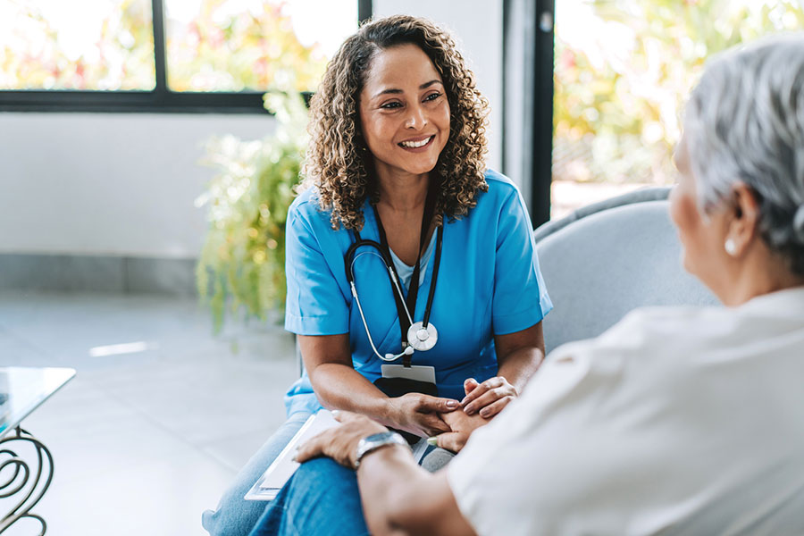 Doctor with Patient